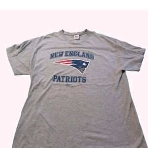Reebok Gray New England Patriots Tee